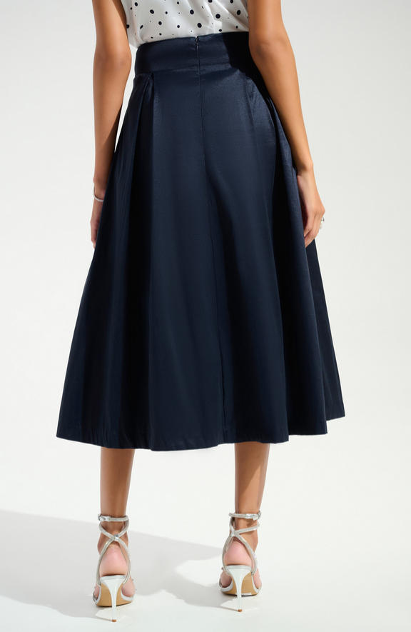 Ribkoff Rok Lang Donkerblauw
