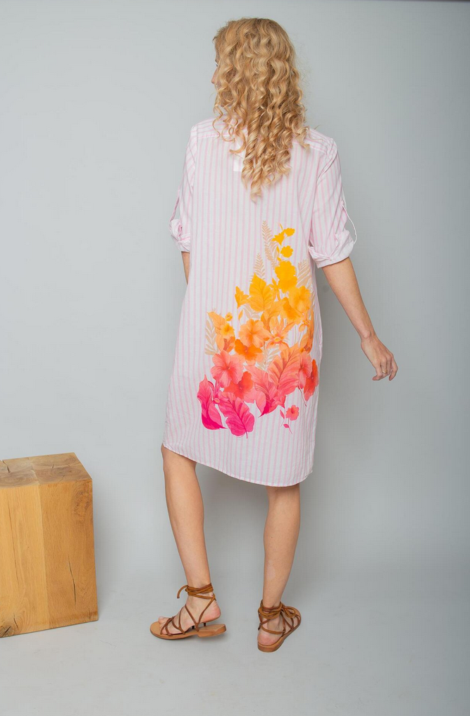 Emily Kleed Print Roze