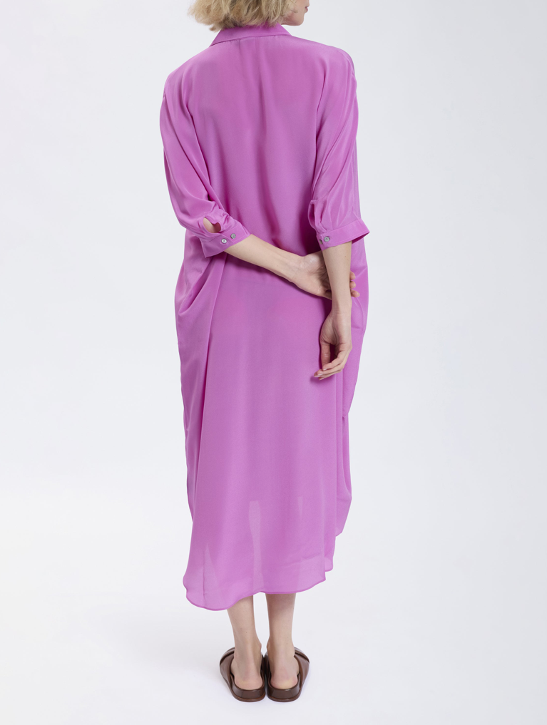 Speezy's Kleed Zijde Fuchsia