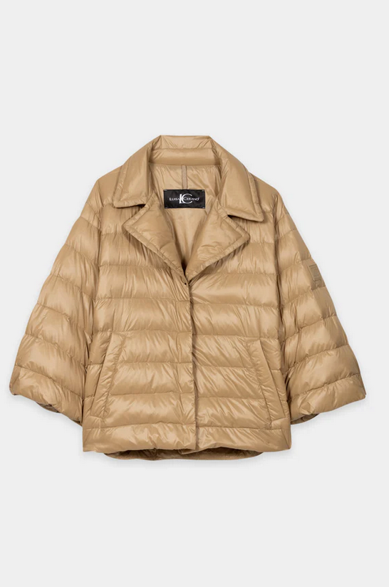 Luisa Cerano Mantel Camel