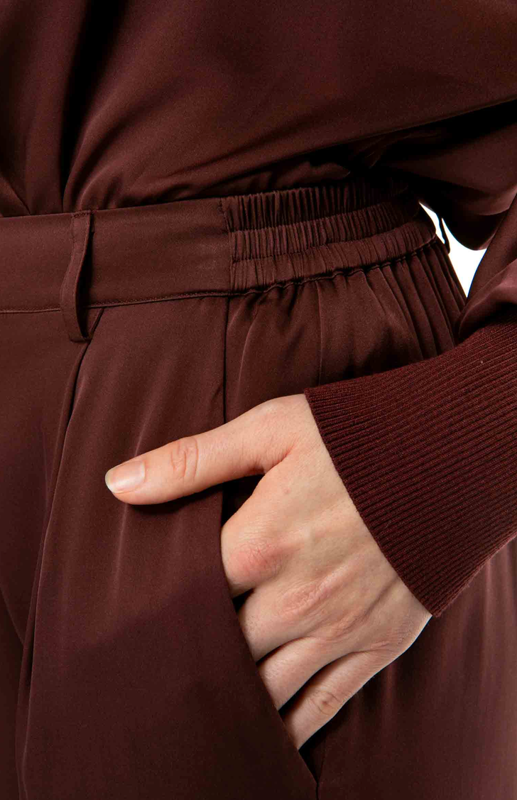IVI Pantalon Bordeaux