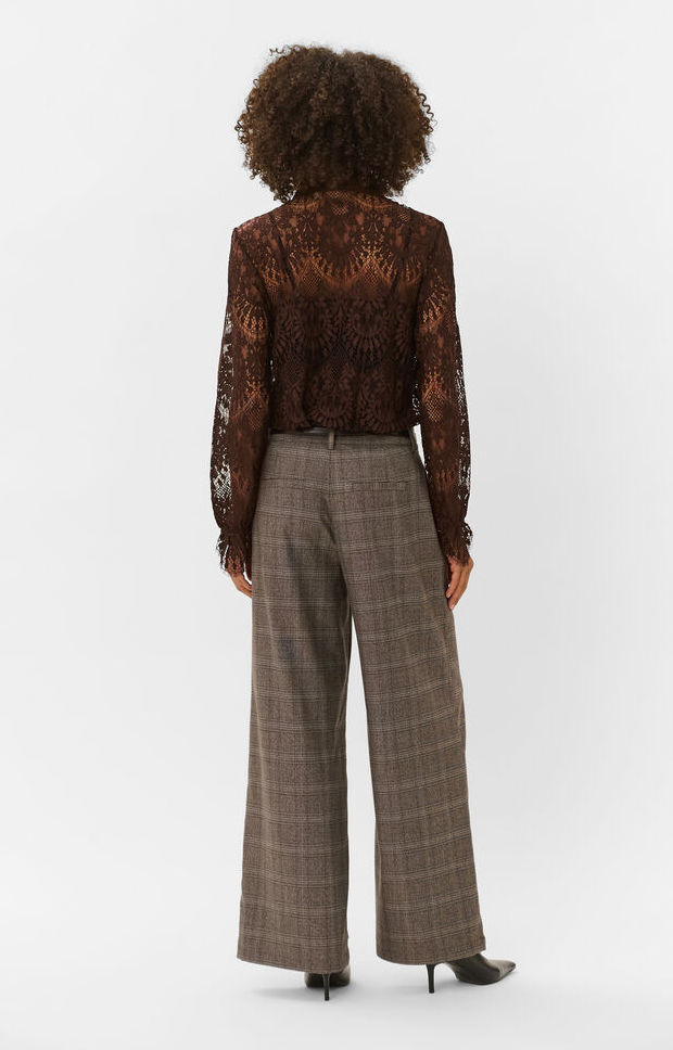 Culture Blouse Kant Bruin