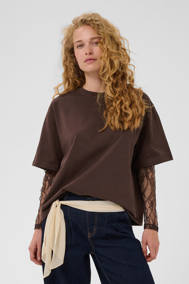 Culture Tshirt Kant Bruin