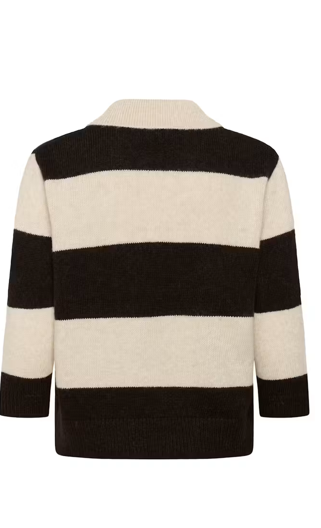 Part Two Pull Streep Bruin/Beige