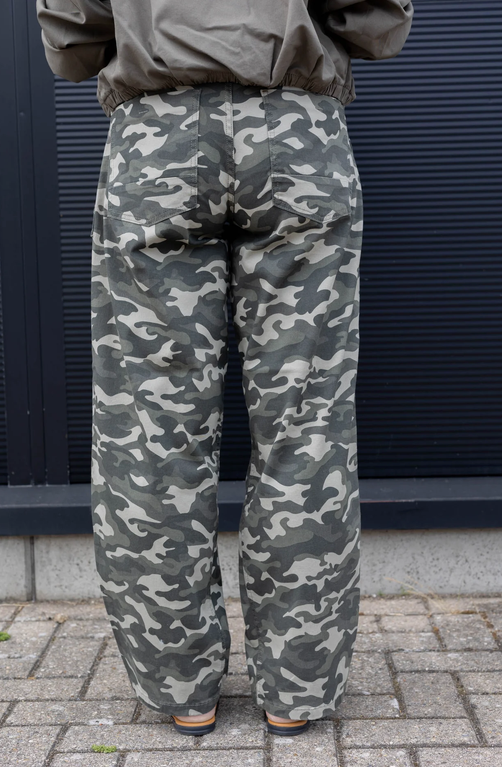 Parami Becca Camouflage Print