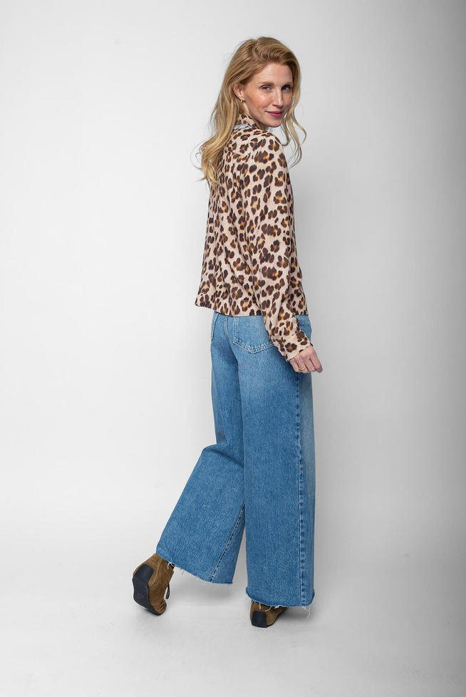Emily Blouse Leo Print