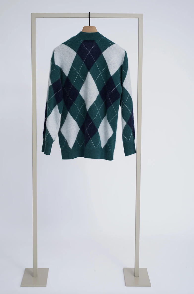 Herzens Cardigan Ruit