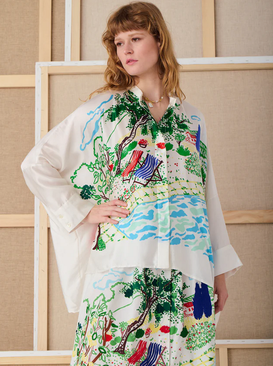 Mii Blouse Print