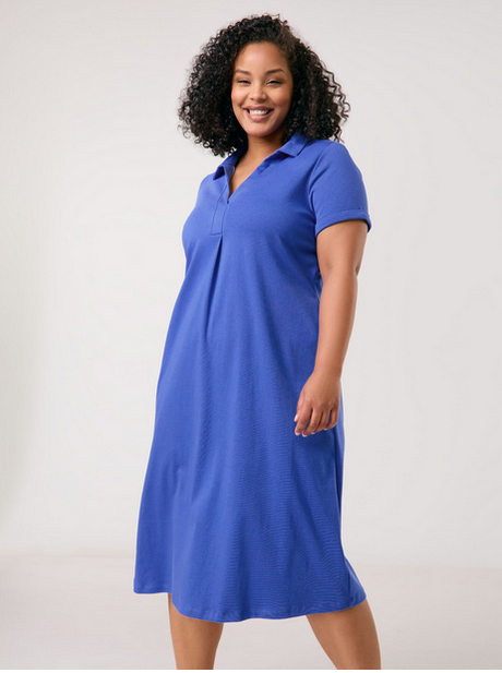 Samoon Kleed Blauw