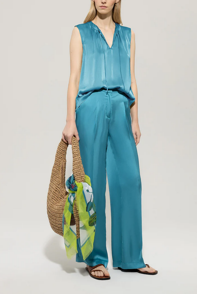 Luisa Cerano Top Blauw