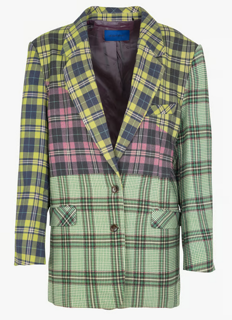 Mesdemoiselles Blazer Ruit Multi