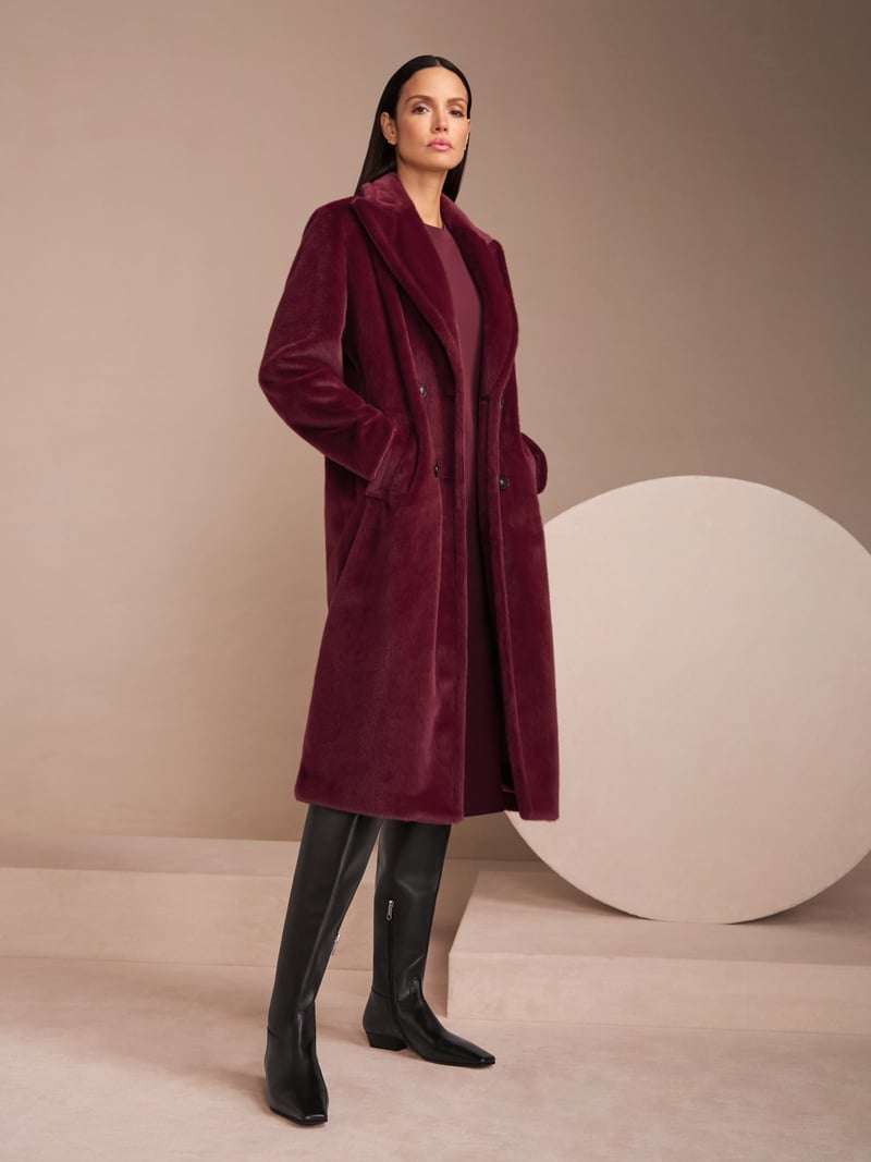 Marc Cain Mantel Bordeaux