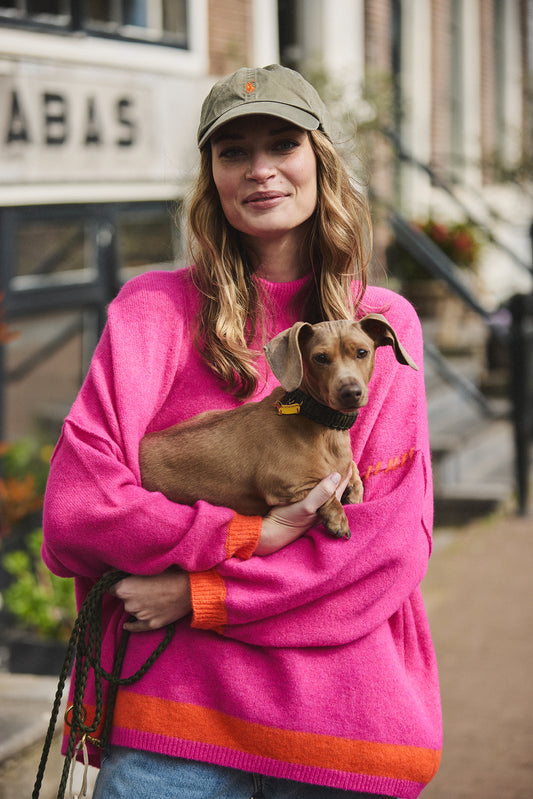 Grace Pull Fuchsia