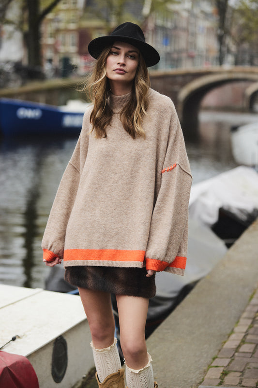 Grace Pull Beige