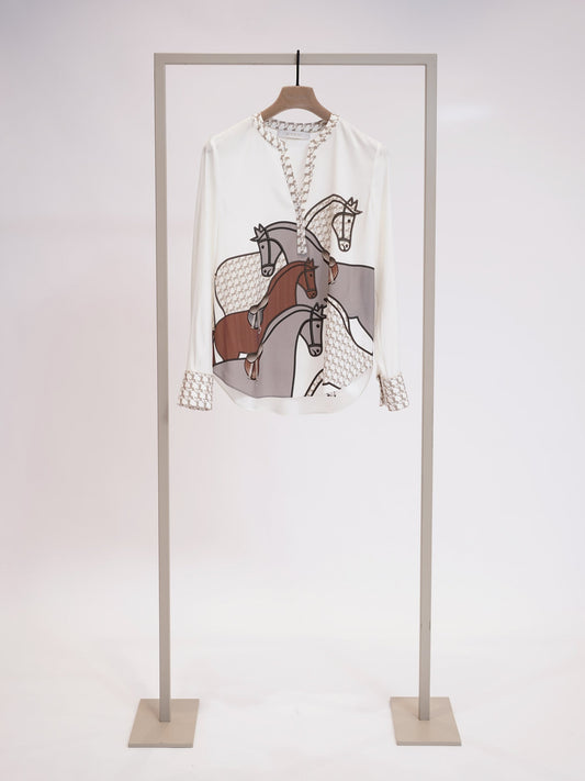 Herzens & Gina Schumacher Blouse Print