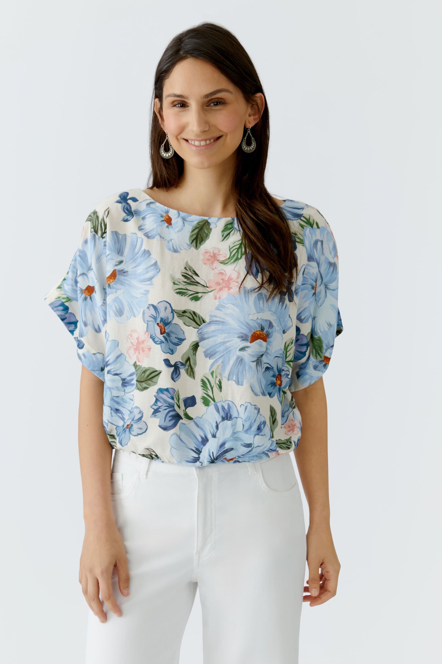 Oui Blouse Print