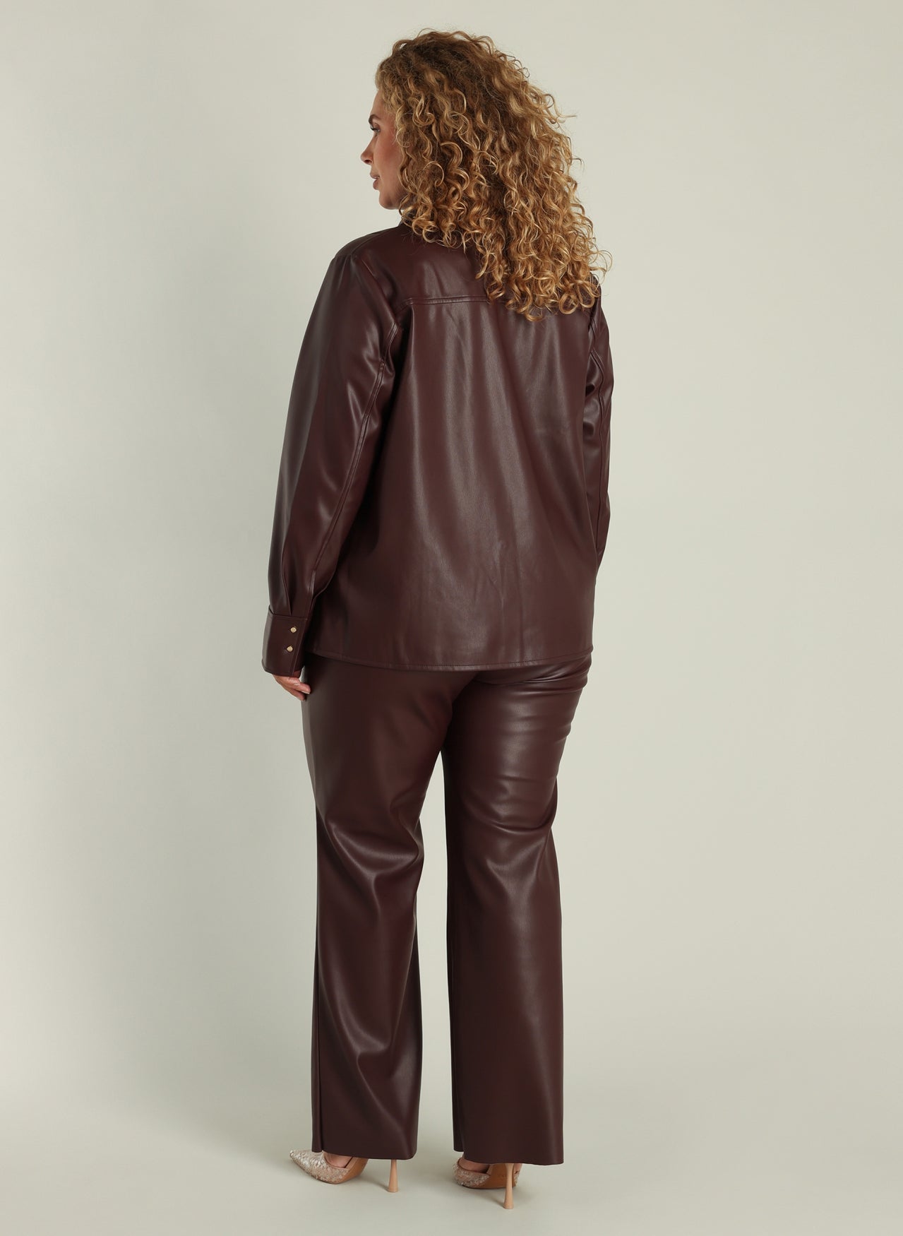 Yest Blazer Ecoleder Bordeaux