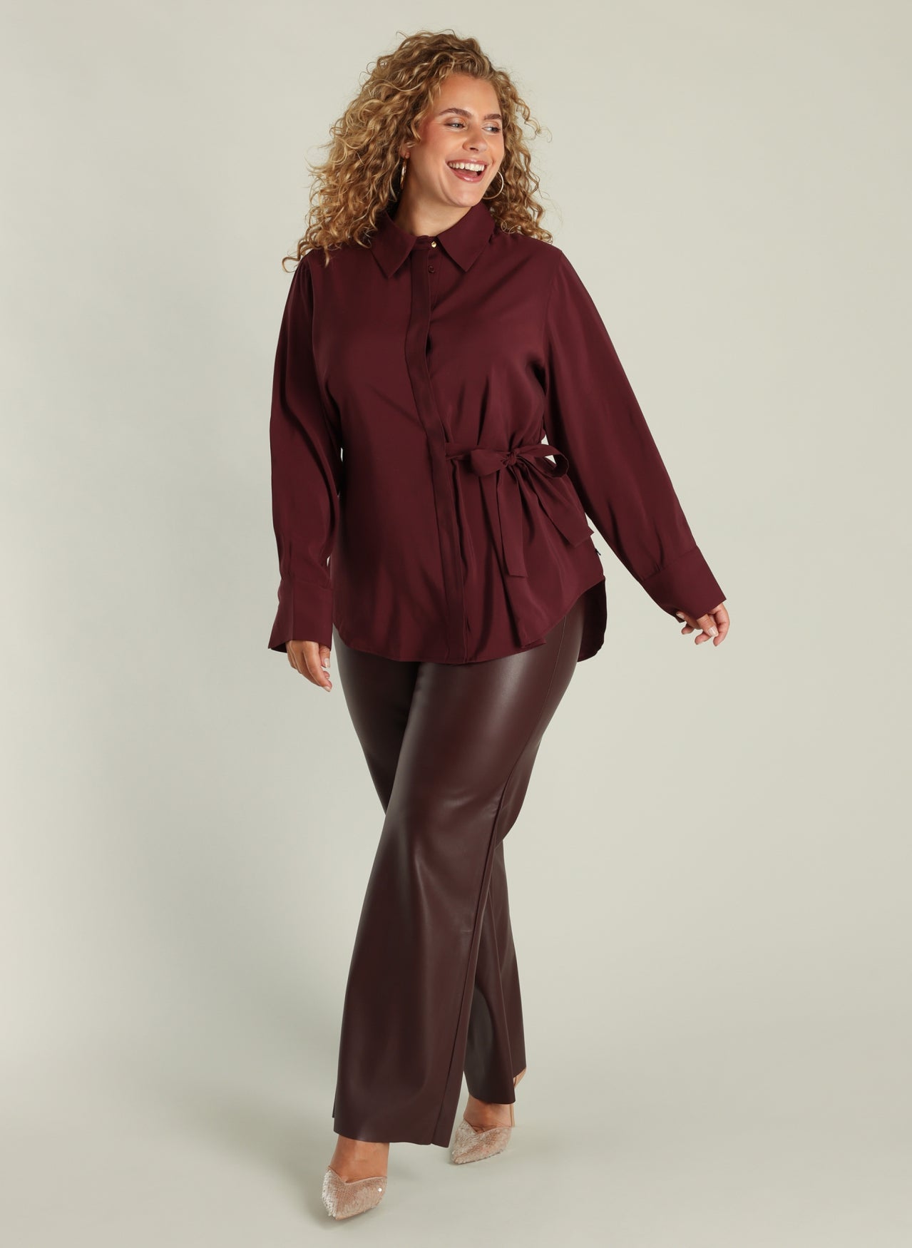 Yest Blouse Bordeaux