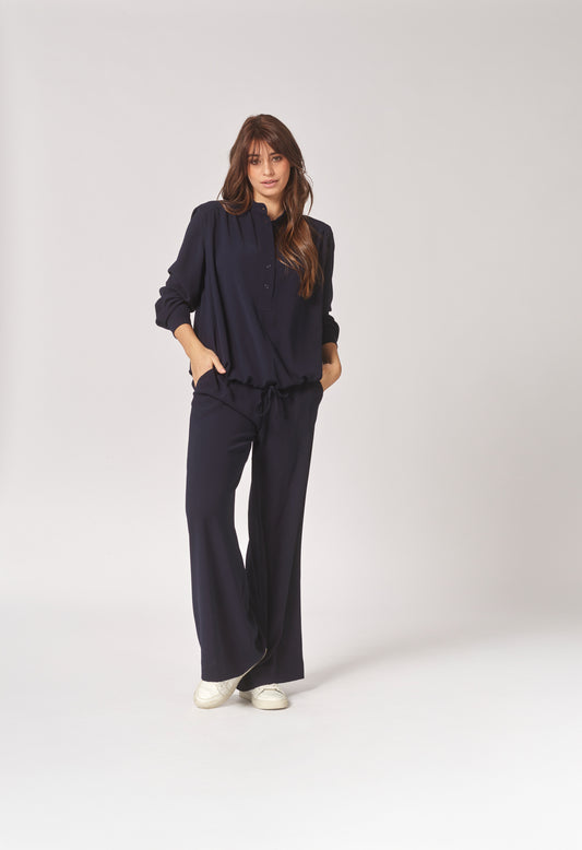 La Lotti Pantalon Donkerblauw