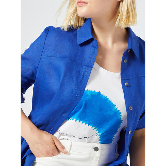 Persona By MR Kleed Linnen Blauw