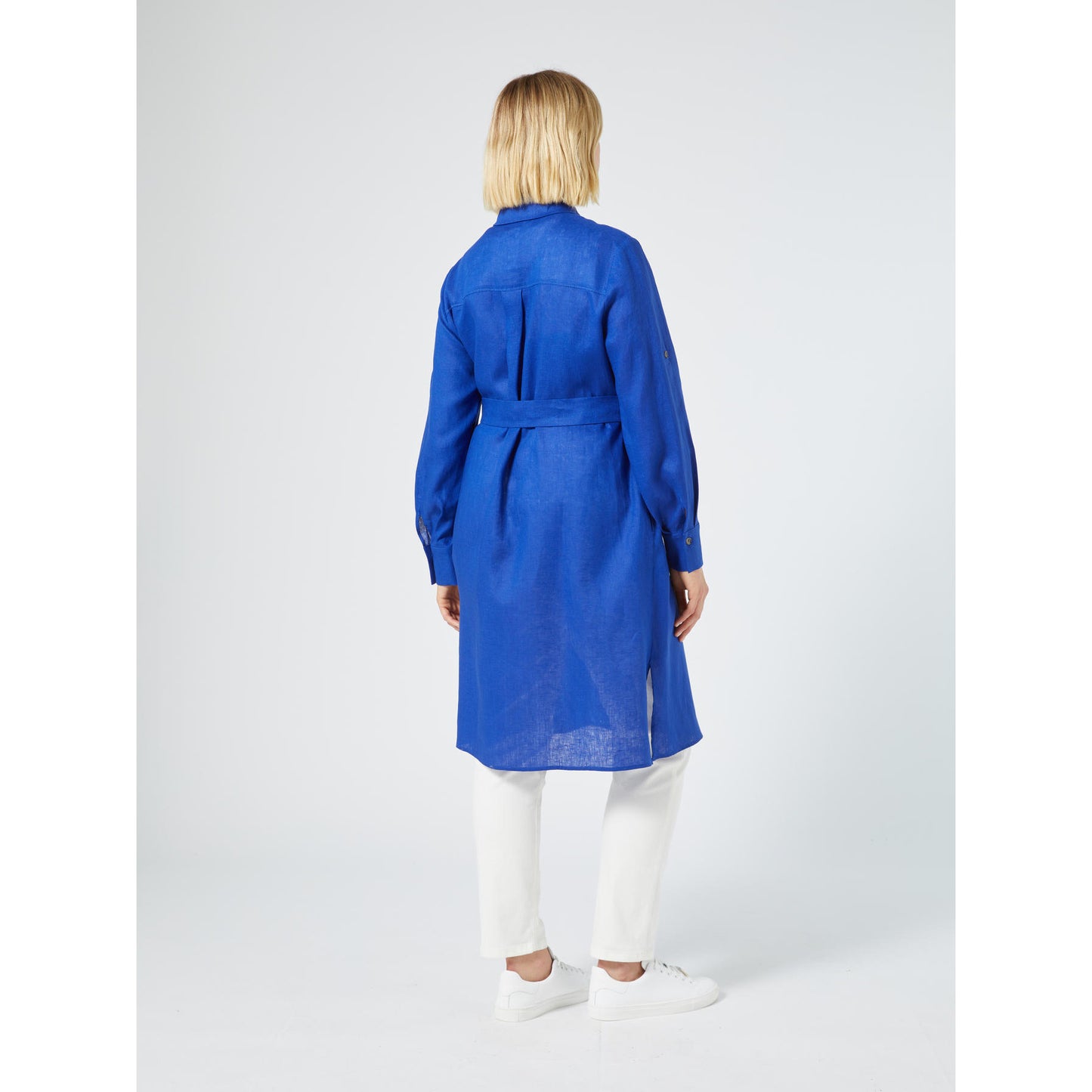 Persona By MR Kleed Linnen Blauw