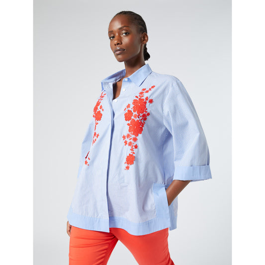 Marina Rinaldi Blouse Print Streep