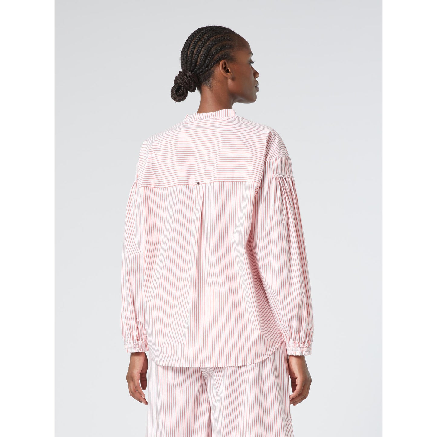 Marina Rinaldi Blouse Streep Rood
