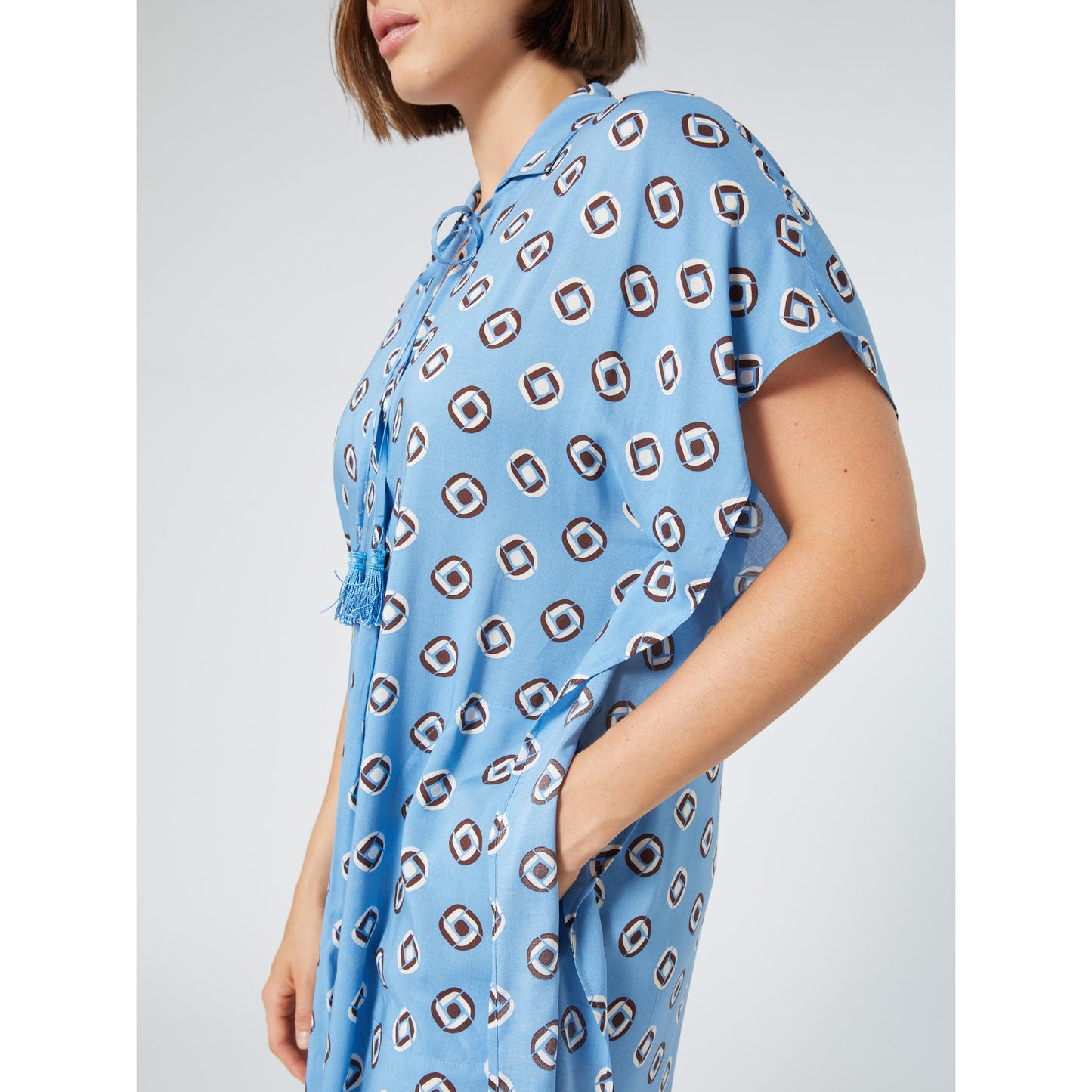 Marina Rinaldi Kleed Lang Print