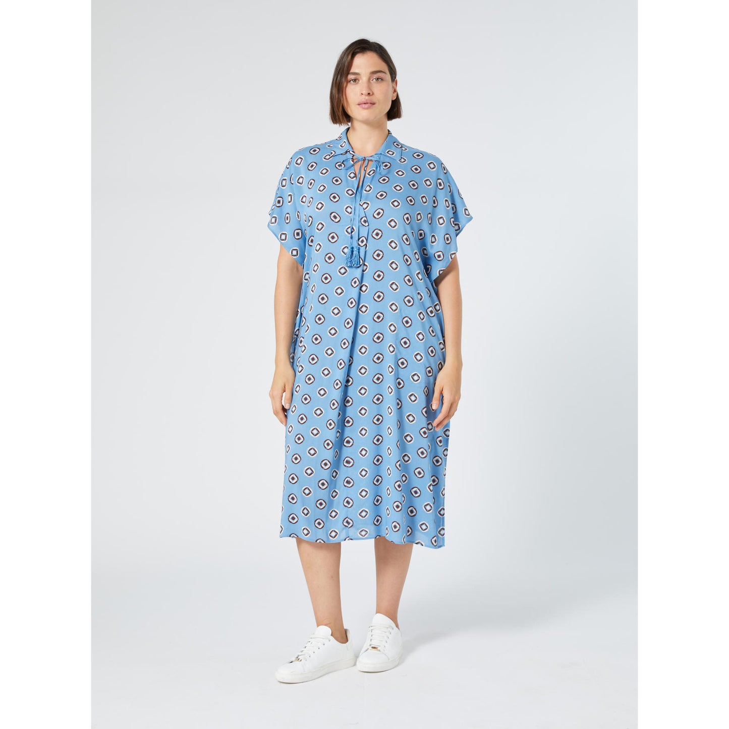 Marina Rinaldi Kleed Lang Print