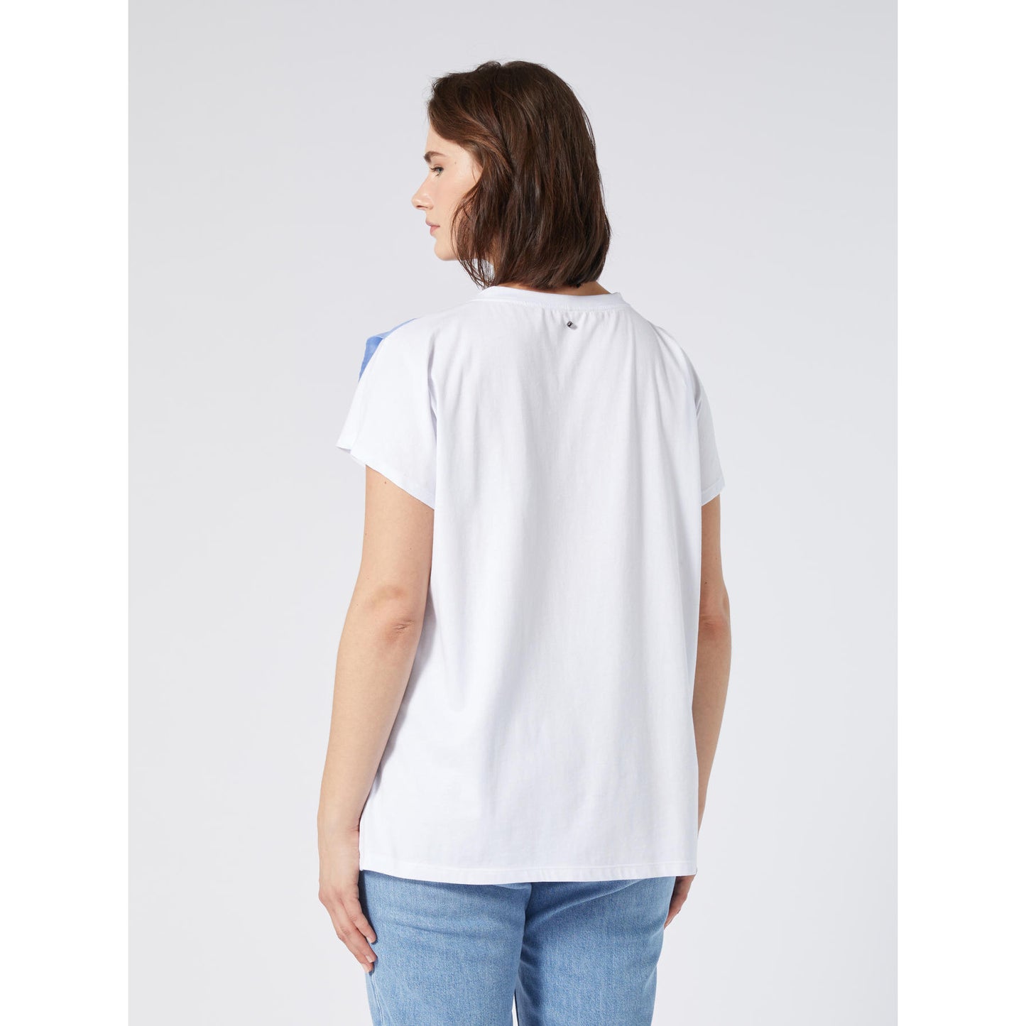 Marina Rinaldi Tshirt Print Wit