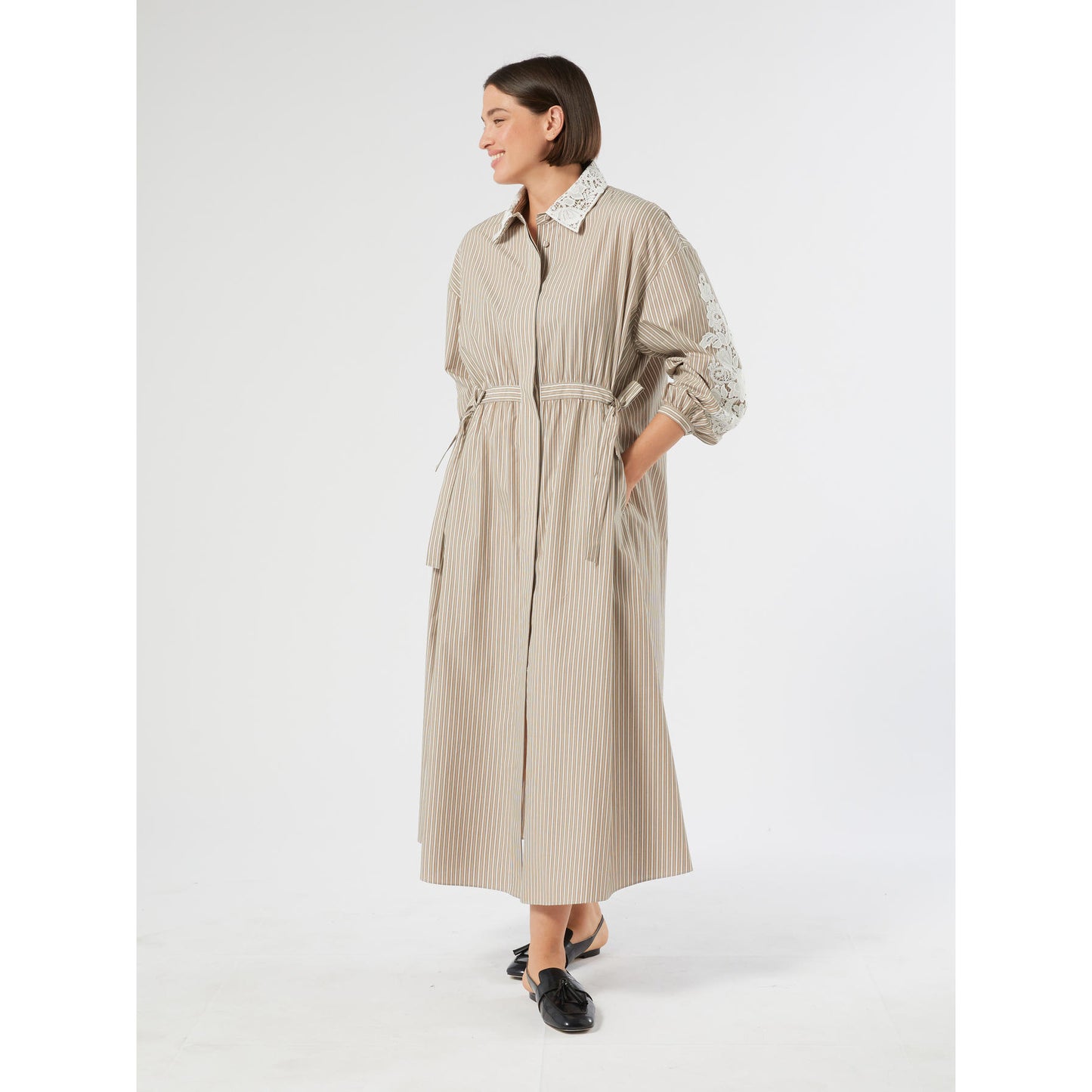 Marina Rinaldi Kleed Lang Streep