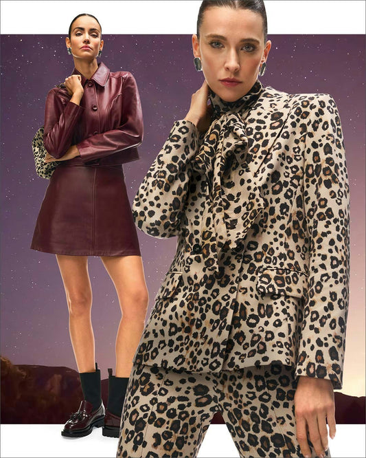 Marc Cain Blazer Leo Print
