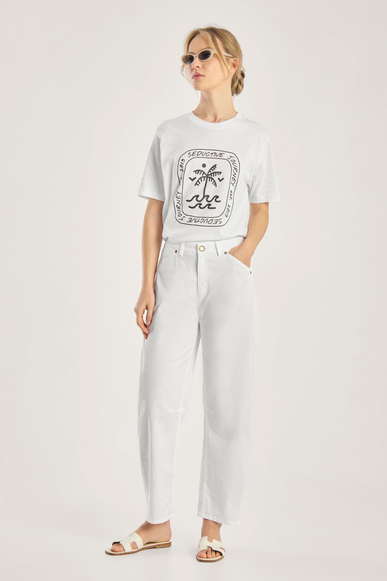 Seductive Pantalon Wit
