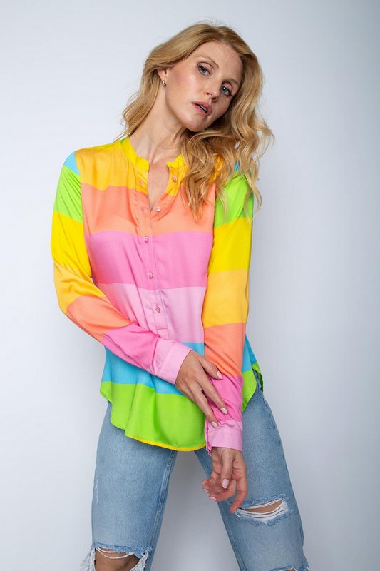 Emily Blouse Streep Regenboog