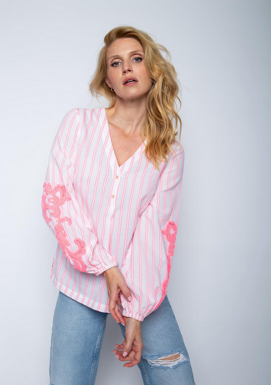 Emily Blouse Streep Neon