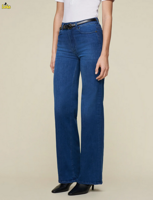 Lois Palazzi Jeans Blauw L34