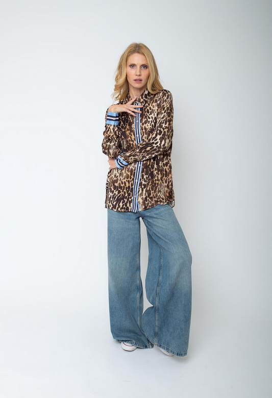 Emily Blouse Leo Print