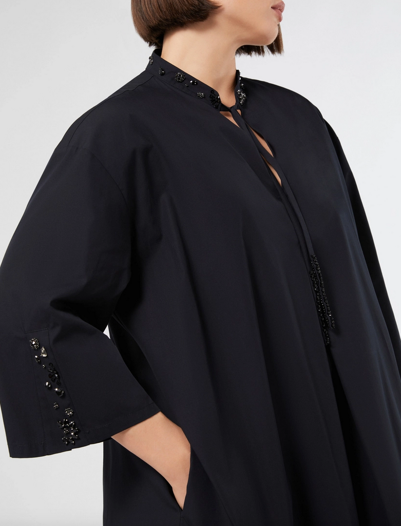 Marina Rinaldi Kleed Lang Zwart