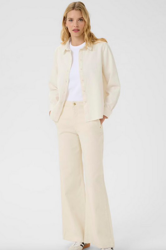 Part Two Overhemdsblouse Ecru