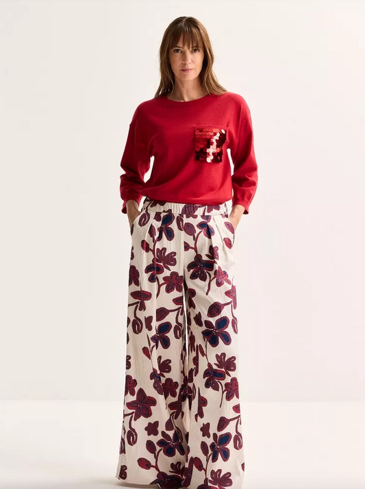 Améline Pantalon Print