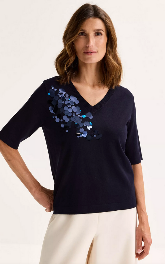 Mayerline Pull Donkerblauw