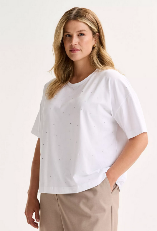 Mayerline Tshirt Wit Glitter