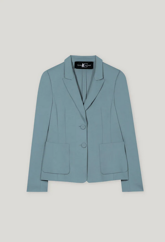 Luisa Cerano Blazer Grijsblauw