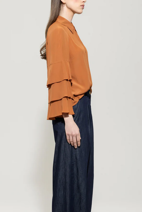 Luisa Cerano Blouse Roest