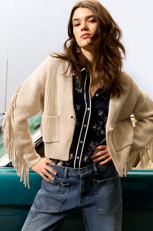 Oui Blouse Print