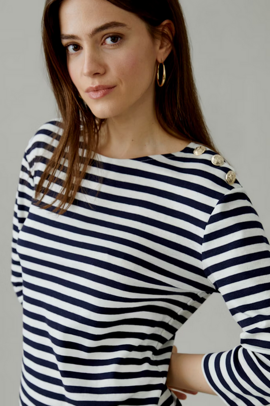 Oui Tshirt Streep
