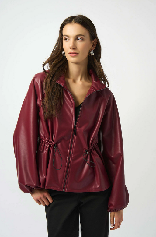 Joseph Ribkoff Blazer L Bordeaux