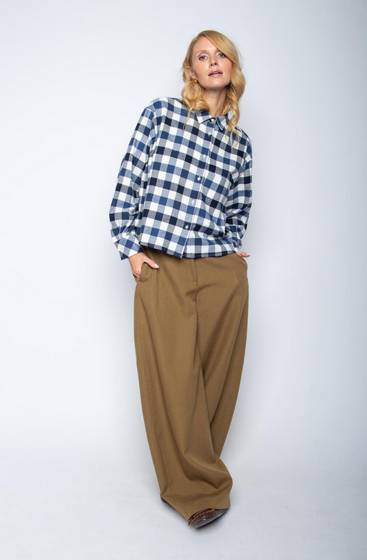 Emily Blouse Ruit Flanel