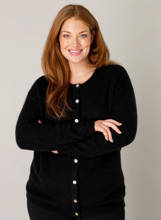 Base Level Cardigan Zwart
