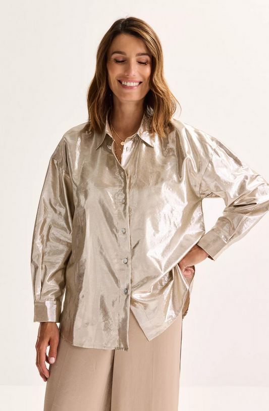 Améline Blouse Metallic